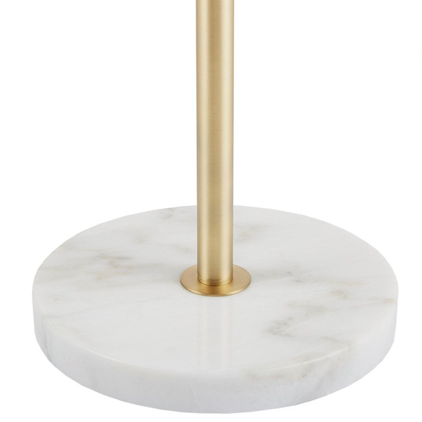Holloway White/Gold Table Lamp (Holloway White/Gold-Lamp)