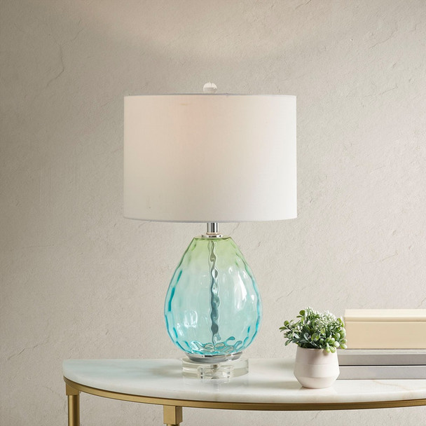 Borel Blue Table Lamp (Borel Blue-Lamp)