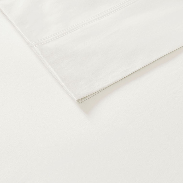 Ivory Rayon From Bamboo Sheet Set Wicks Away Moisture - CAL KING (086569423269)