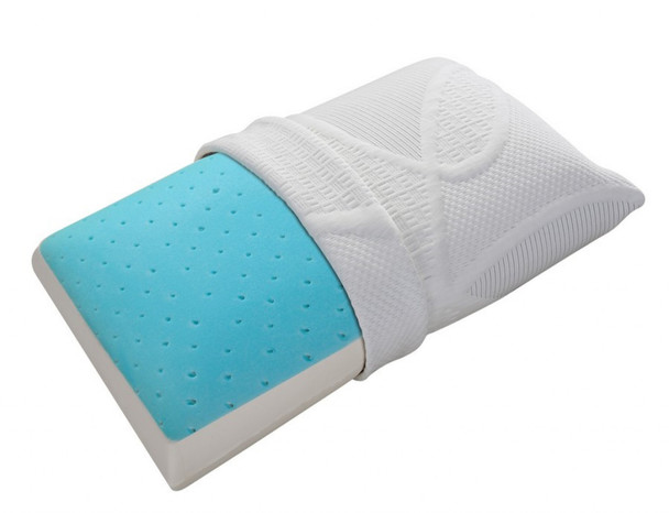 Cool Gel Memory Foam Queen Size Bed Pillow