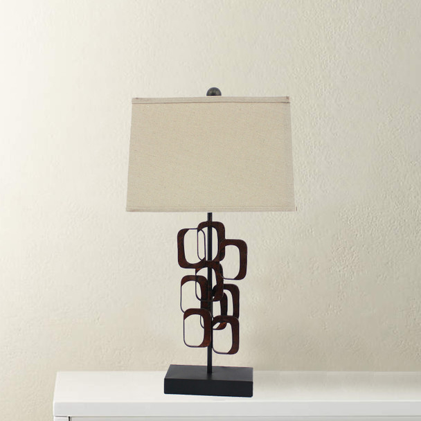 13" x 15" x 31" Bronze Traditional - Table Lamp