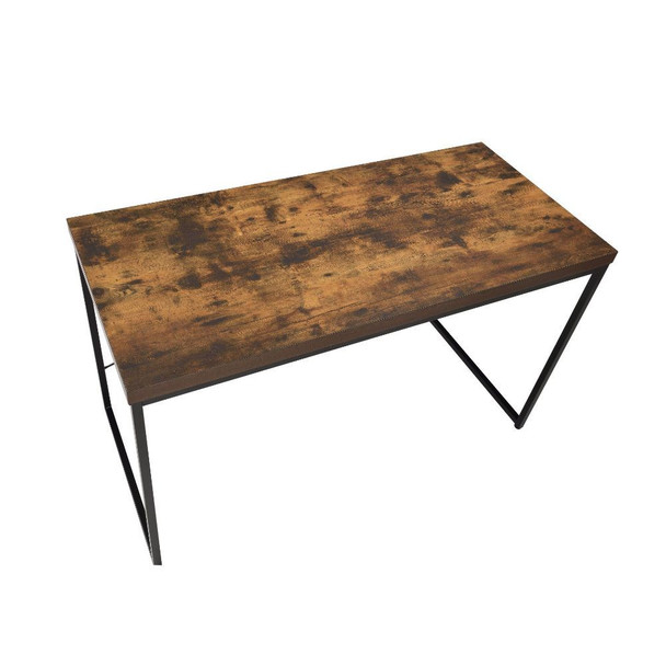 47.24" X 21.65" X 28.34" Weathered Oak Paper Veneer Desk