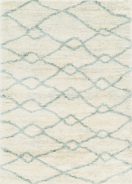 7' x 9'  Polypropylene Ivory or Grey Area Rug