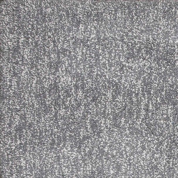 9' x 13' Polyester Grey Heather Area Rug