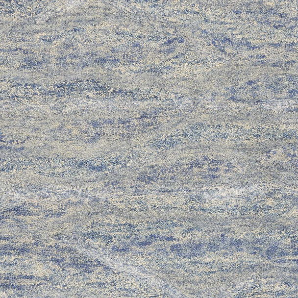 5'x7' Ocean Blue Hand Tufted Abstract Indoor Area Rug