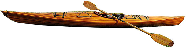 23" x 206" x 13" Wooden Kayak 1 person