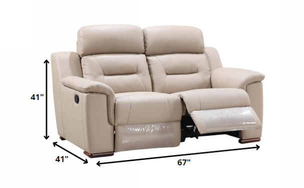 200" X 123" X 123" Beige Sofa Set