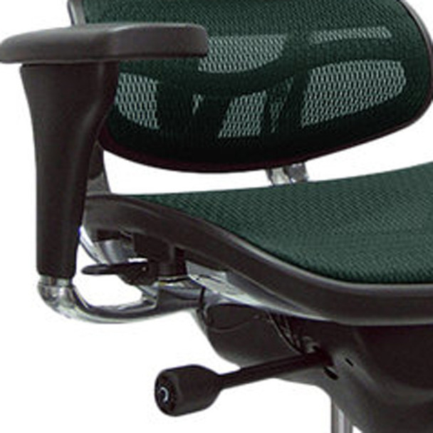 26.5" x 29" x 39.5" Green Mesh Chair