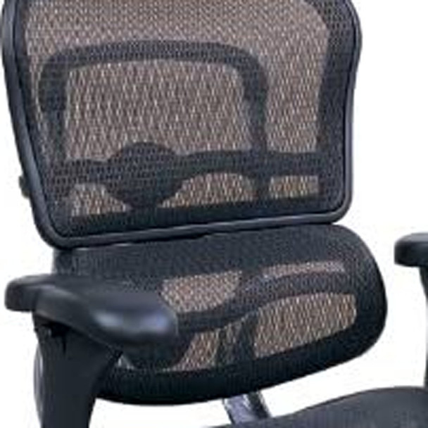 26.5" x 29" x 39.5" Black Mesh Chair
