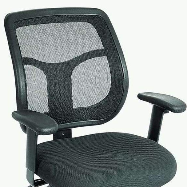26" x 20" x 36" Black Mesh   Fabric Chair