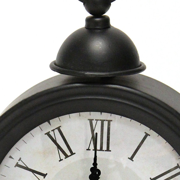 Elegant Norman Metal Table Clock