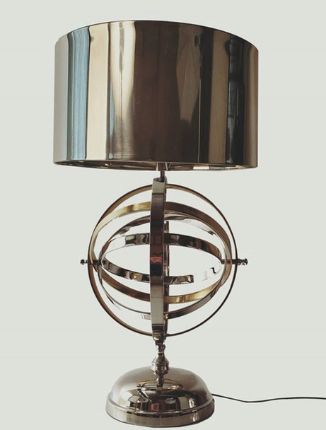 Armillary Sphere Aluminum Table Lamp