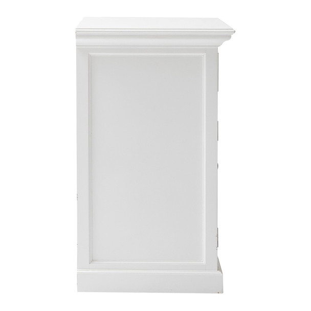 Modern Farmhouse White Accent Cabinet