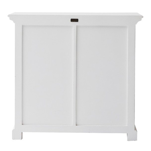 Modern Farmhouse White Accent Cabinet