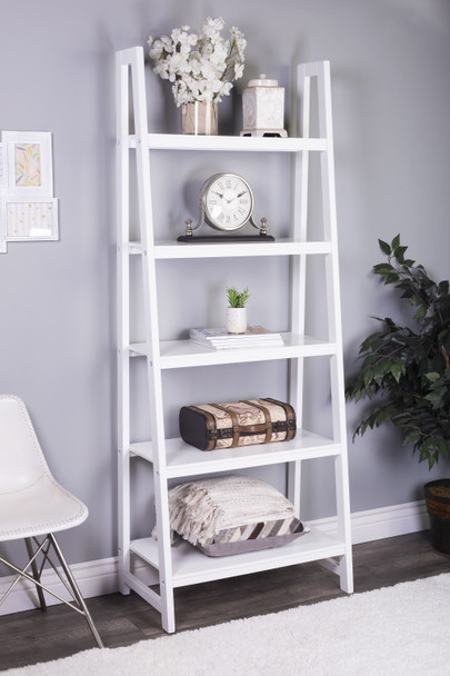 Stallings White Bookcase