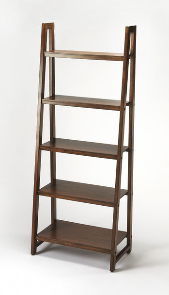Stallings Brown Bookcase