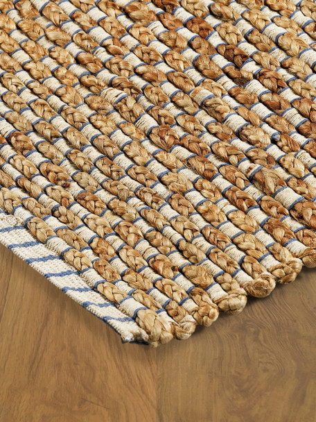 8 x 10 Natural Braided Jute Area Rug