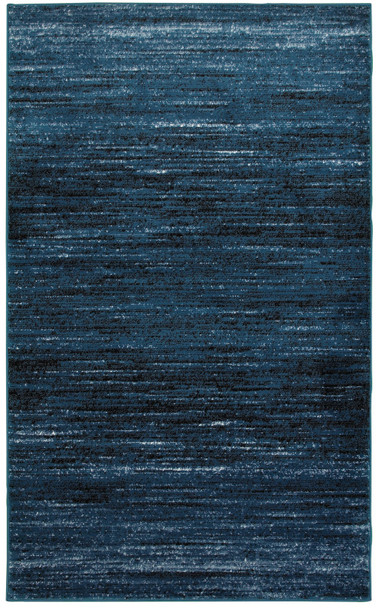 8 x 10 Blue Abstract Ocean Area Rug