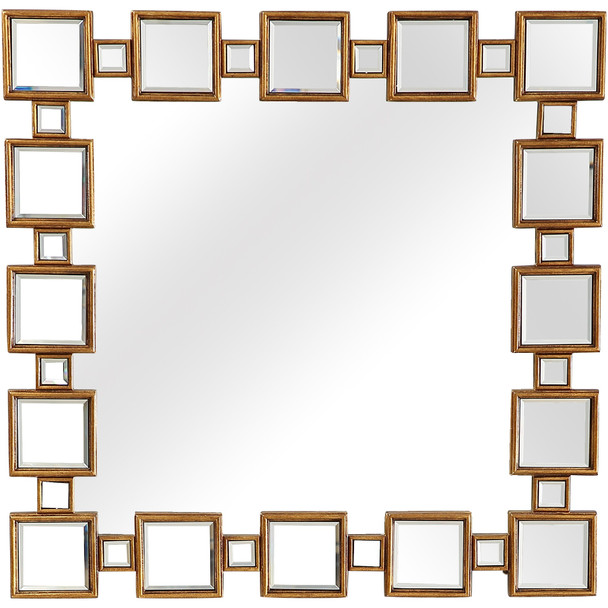 Sqaure Reflective Wall Mirror