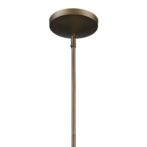 Newport 1-Light Tin Coated Pendant With Raw Brass Interior Shade And Louver