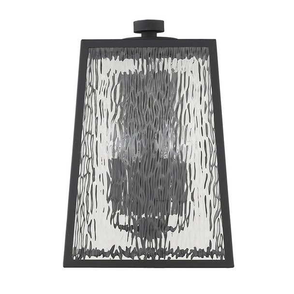 Hirche 4-Light Matte Black Wall Light