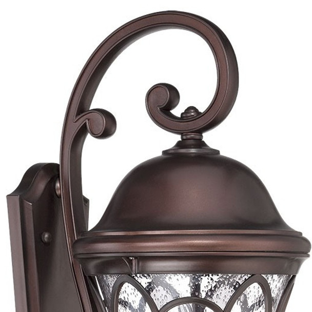 XL Bronze Tapered Goblet Wall Light