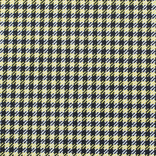 Yellow Houndstooth Lumbar Throw Pillow