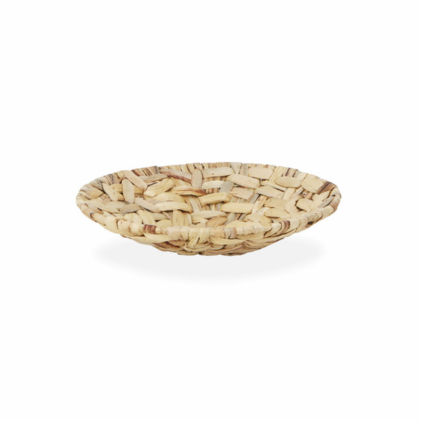 Braided Water Hyacinth Decorative Bowl