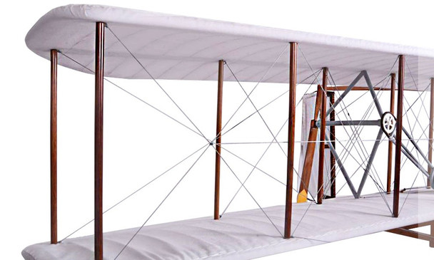 c1903 Wright Brothers 8' Cedar Wood Replica Plane Model