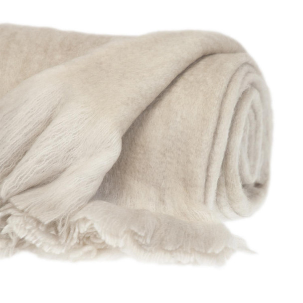 Supreme Soft Suttle Brown Handloomed Throw Blanket
