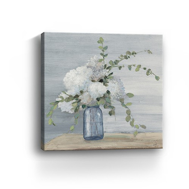 30" Sweet and Serene Flower Bouquet Canvas Wall Art