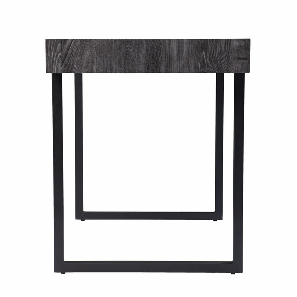 Charcoal Black Small Space Desk