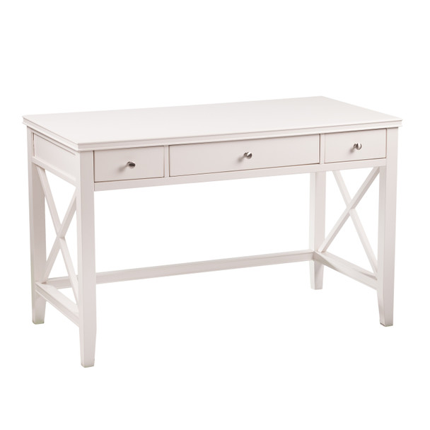 Farmhouse White Writing Desk