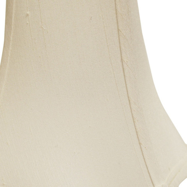 18" White Premium Square Monay Shantung Lampshade