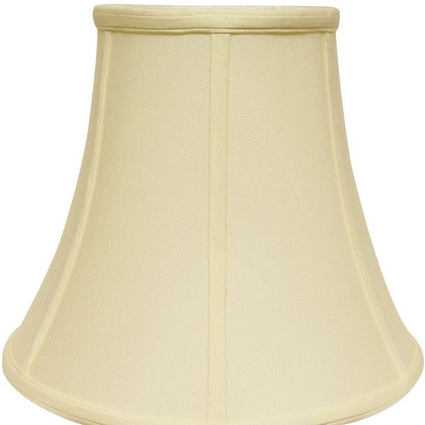 16" Ivory Premium Bell No Slub Lampshade