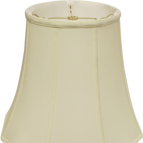 16" Ivory Premium Octagon Monay Shantung Lampshade