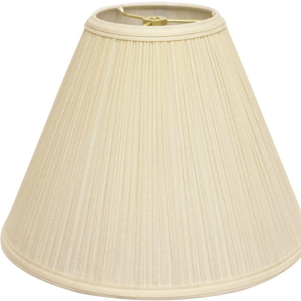 13" Ivory Deep Cone Broadcloth Lampshade