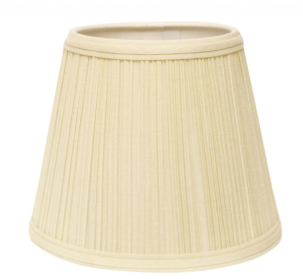 12" Ivory Empire Hardback Slanted Broadcloth Lampshade WF