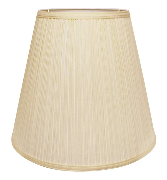 18" Ivory Deep Empire Broadcloth Lampshade