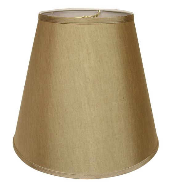 18" Pale Brown Deep Empire No Slub Lampshade