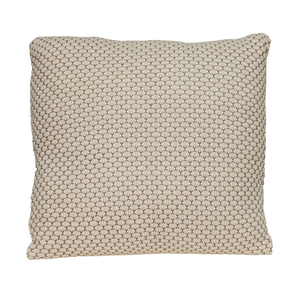 Parkland Collection Grace Transitional Pink Beige Throw Pillow