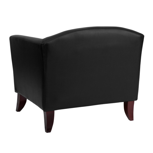 HERCULES Imperial Series Black LeatherSoft Chair