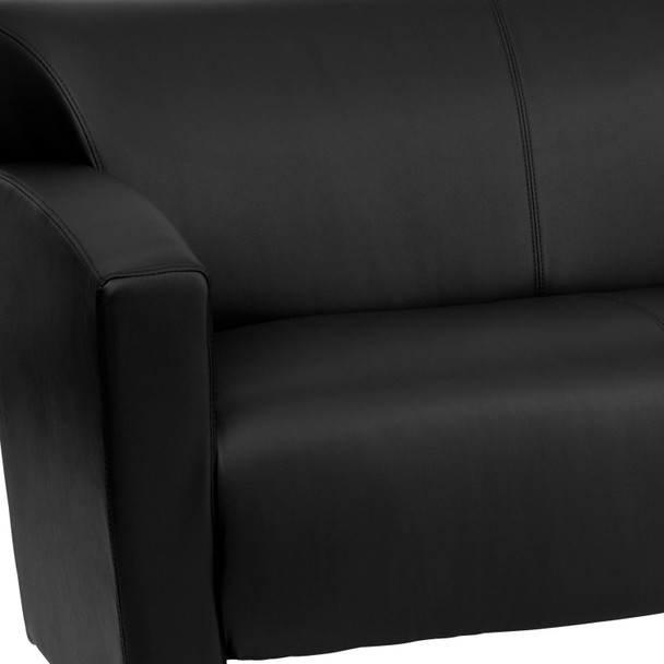 HERCULES Majesty Series Black LeatherSoft Sofa