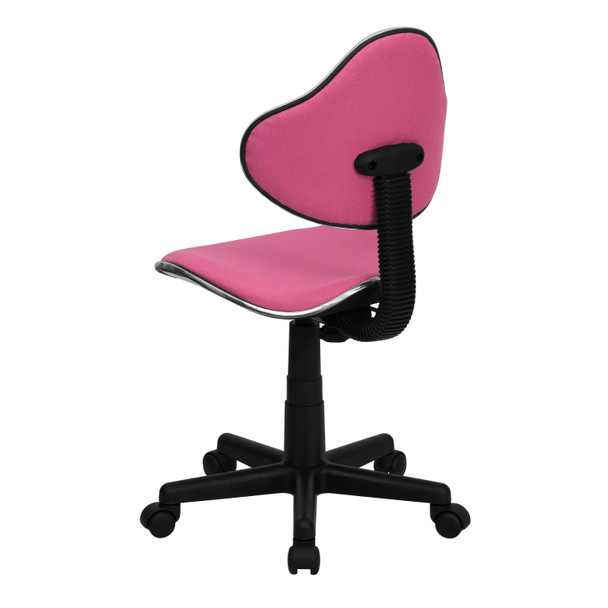 Whitney Pink Fabric Swivel Ergonomic Task Office Chair