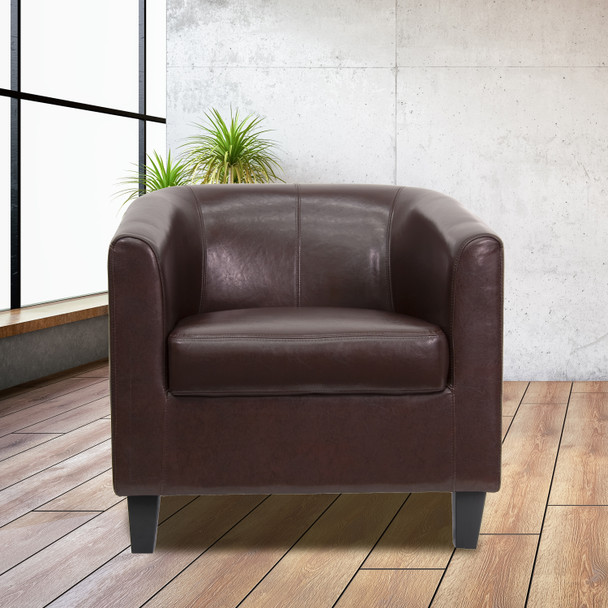 Katie Brown LeatherSoft Lounge Chair