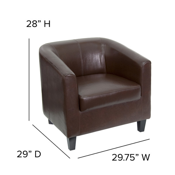 Katie Brown LeatherSoft Lounge Chair