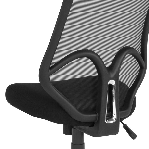 Salerno Series High Back Black Mesh Office Chair