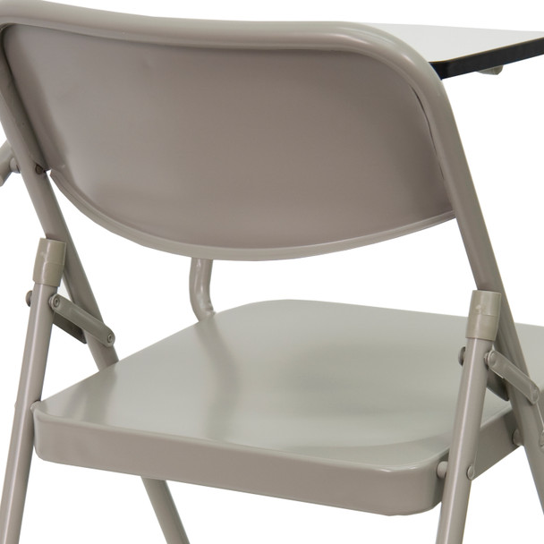 Ralph Premium Steel Folding Chair with Left Handed Tablet Arm