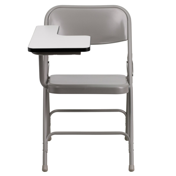 Ralph Premium Steel Folding Chair with Right Handed Tablet Arm
