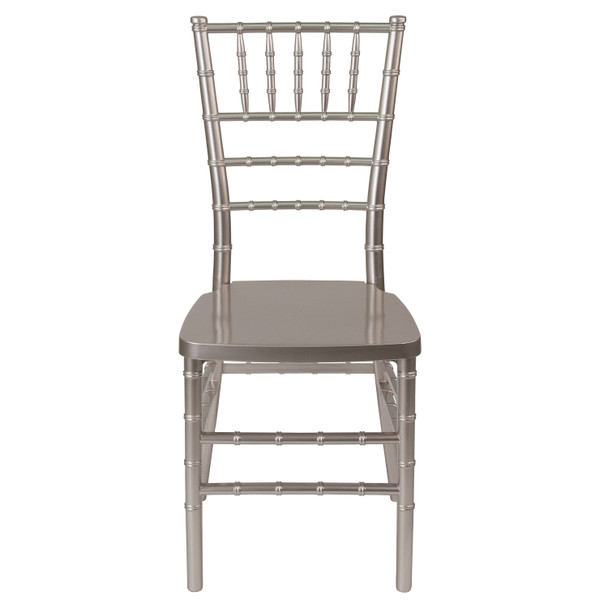 HERCULES PREMIUM Series Pewter Resin Stacking Chiavari Chair